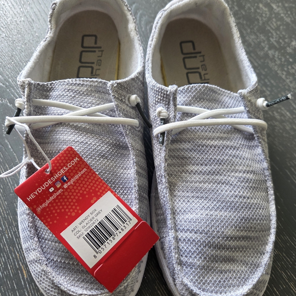 Hey Dude Men's Gray Casual Shoes